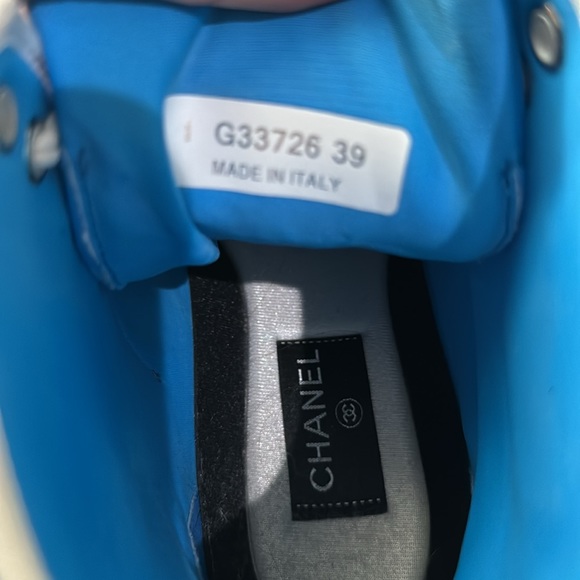 Authentic Chanel high top sneakers - Picture 7 of 7